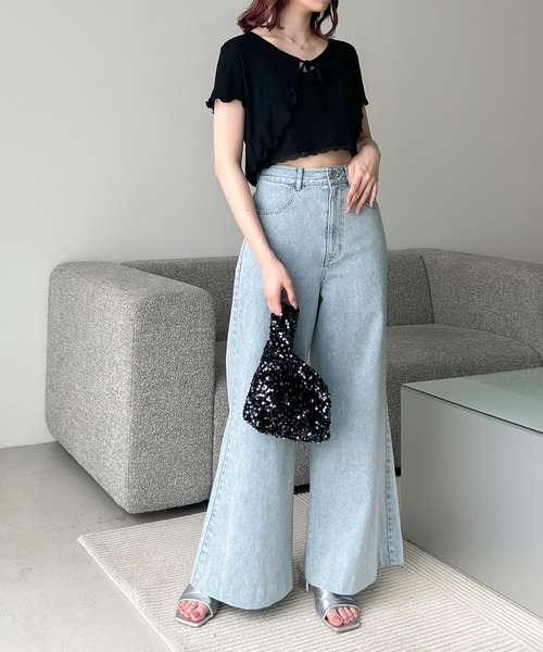 Heather（ヘザー）の「スパンコールミニBAG 186779（ショルダーバッグ