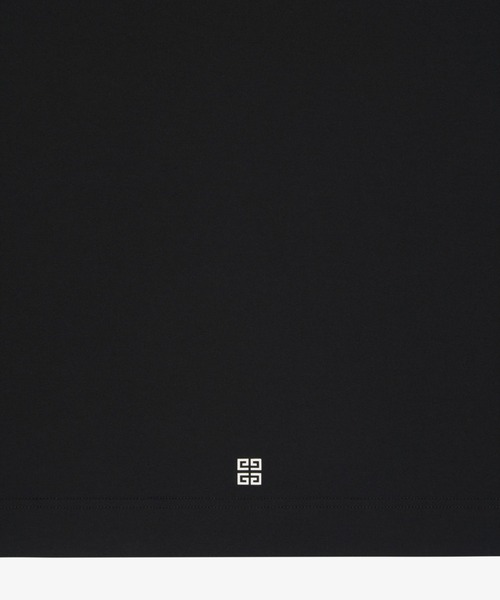 GIVENCHY（ジバンシイ）の「『オズワルド』ダブルレイヤーTシャツ（Tシャツ/カットソー・メンズ・ブラック・SMALL/MEDIUM/LARGE/X-SMALL）」の4枚目の写真