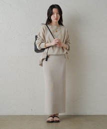 LOUNGEDRESS（ラウンジドレス）の「和紙ニットスカート（スカート 