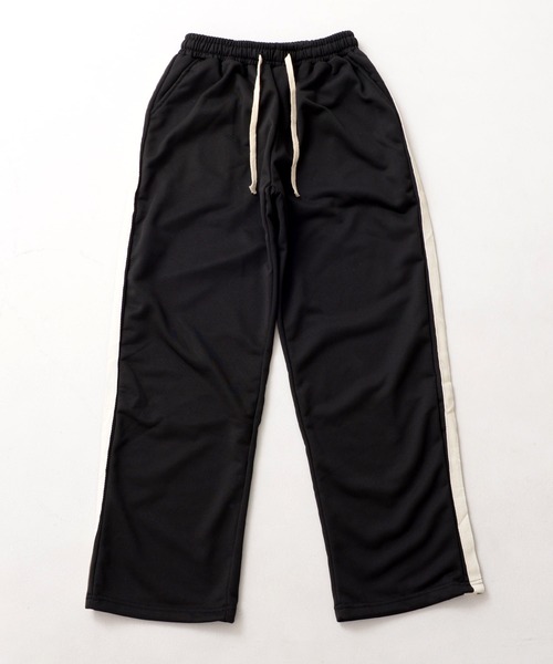 REFLEM サイドラインパンツ BLACK REFLEM サイドラインパンツ BLACK REFLEM サイドラインパンツ BLACK