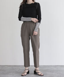 fredy emue | 【サイズ展開あり】ドライオックステーパードパンツ(スラックス)