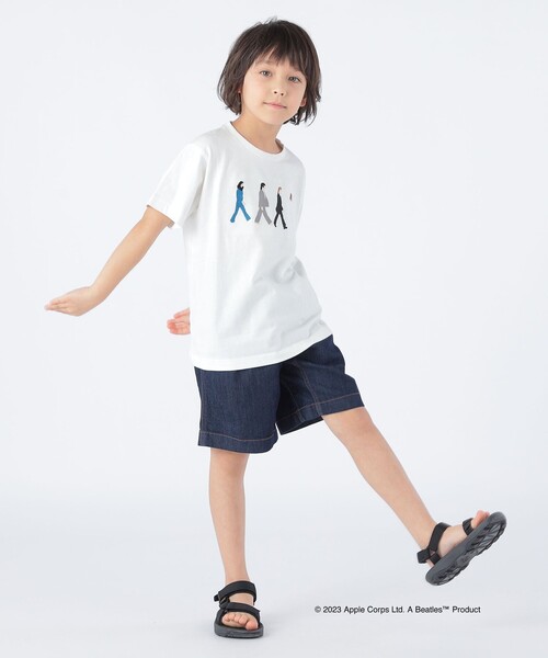 SHIPSKIDS:100～130cm/〈家族おそろい〉【THEBEATLES】TEE