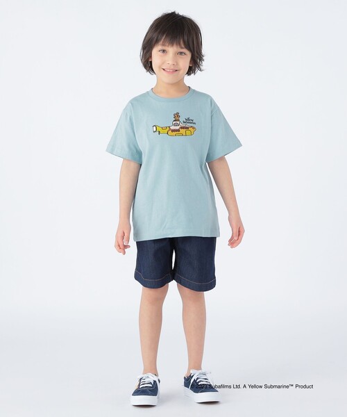 The Beatles（ザビートルズ）の「SHIPS KIDS: 100～130cm /〈家族おそろい〉【THE BEATLES】TEE（Tシャツ/カットソー・キッズ・クリーム/オフホワイト/グレー/ライトブルー/ネイビー・100/110/120/130）」の18枚目の写真
