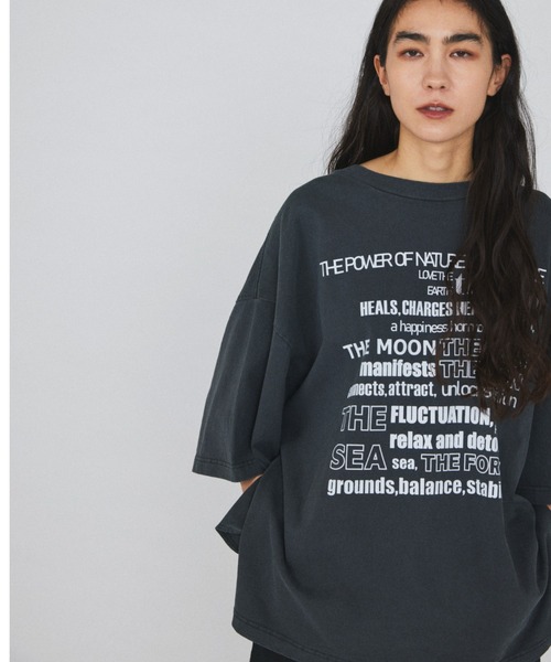 tシャツ (GENE HEAVENS)BEAUTIFUL MOMENT PHOTO TEE レディース ROSE BUD｜GENE HEAVENS/