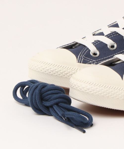 CONVERSE ALL STAR（コンバースオールスター）の「CONVERSE コンバース ALL STAR オールスター NV-ARMY'S OX（スニーカー・レディース・ブルー系/オフホワイト・24.5cm/23.5cm/24.0cm/23cm）」の12枚目の写真