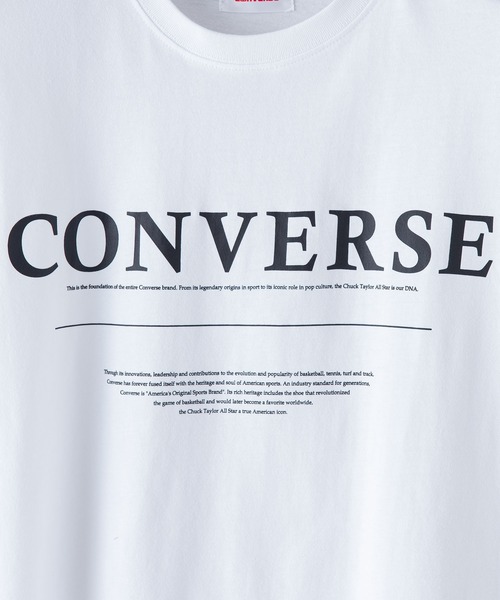 CONVERSE(コンバース)の「【CONVERSE/コンバース】なこなこカップル コラボ スリットフレンチスリーブTシャツ(Tシャツ/カットソー・レディース・グレー/ホワイト/ブラック・MEDIUM/LARGE)」の8枚目の写真