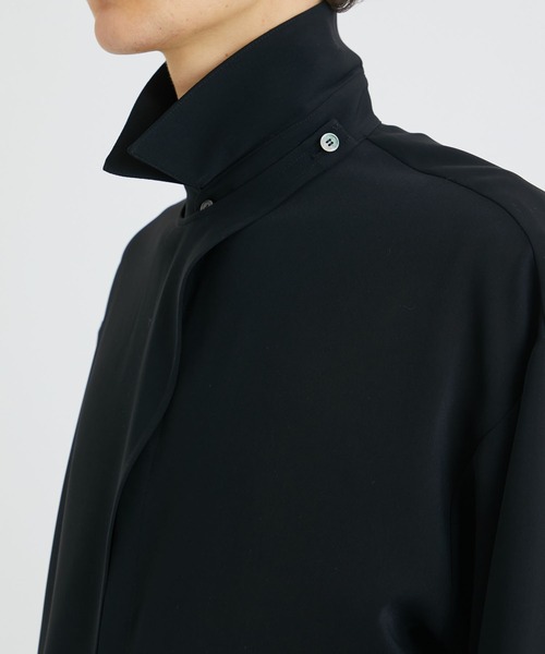 LiNoH（リノー）の「LAYRED L/S SHIRT（シャツ/ブラウス・メンズ・オフホワイト/ブルー/ブラック・1/2）」の19枚目の写真