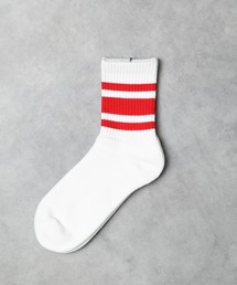 ARCHIVER | 【W】【it】【FE4】THREE LINE PILE SOCKS 日本製 スリーラインパイルソックス(ソックス/靴下)