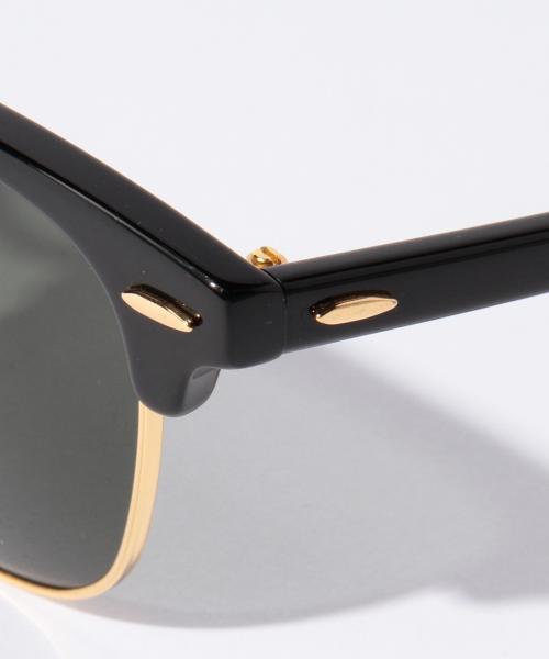 Ray-Ban(レイバン)の「◇Ray-Ban / Clubmaster(サングラス・メンズ・ブラック/ブラウン・ONE SIZE)」の7枚目の写真