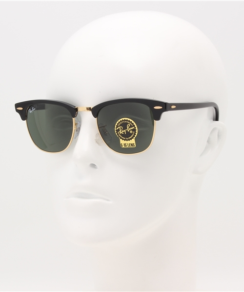 Ray-Ban(レイバン)の「◇Ray-Ban / Clubmaster(サングラス・メンズ・ブラック/ブラウン・ONE SIZE)」の11枚目の写真