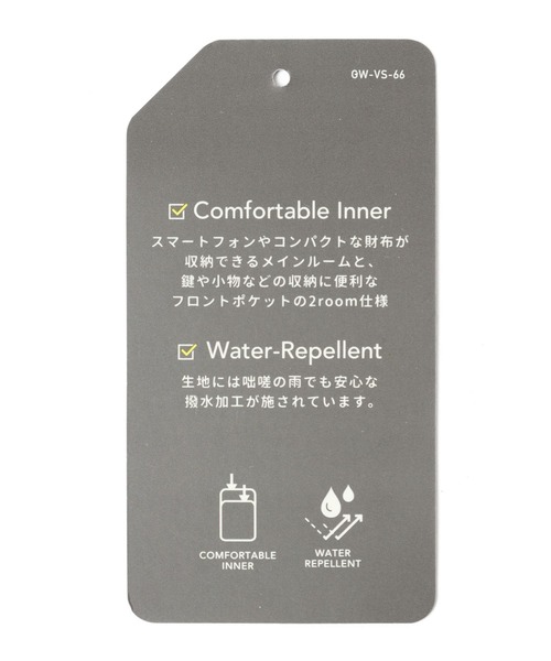 GLOBAL WORK（グローバルワーク）の「スマートアクセスミニショルダー/182181（ショルダーバッグ・メンズ・ブラック/チャコールグレー/ネイビー・FREE）」の19枚目の写真