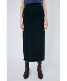 CUT OFF DENIM I LINE スカート