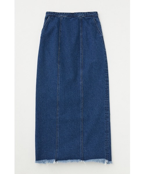 MOUSSY（マウジー）の「CUT OFF DENIM I LINE スカート（デニムスカート・レディース・ブルー/ブラック・2/0/1）」の17枚目の写真