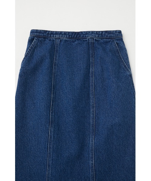 MOUSSY（マウジー）の「CUT OFF DENIM I LINE スカート（デニムスカート・レディース・ブルー/ブラック・2/0/1）」の19枚目の写真