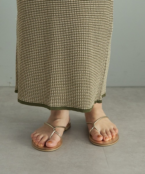 SHENERY（シーナリー）の「【WEB限定】(NICOLAS LAINAS/ニコラスライナス)サンダル（サンダル・レディース・ゴールド/シルバー・38/36/37）」の5枚目の写真