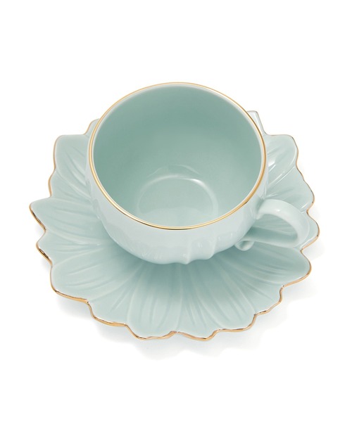 Francfranc（フランフラン）の「フラワーモチーフ カップ&ソーサー