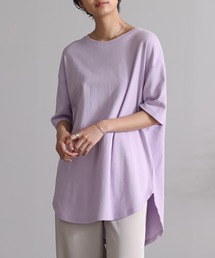 USAコットンラウンドヘムTシャツ【サスティナブル】