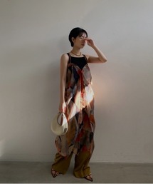 Ameri（アメリ）の「MEDI MURAL TRANSFORM DRESS（ワンピース）」 - WEAR
