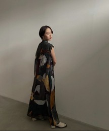 Ameri（アメリ）の「MEDI MURAL TRANSFORM DRESS（ワンピース）」 - WEAR
