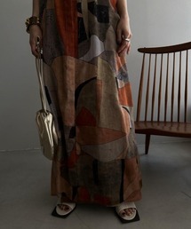 Ameri（アメリ）の「MEDI MURAL TRANSFORM DRESS（ワンピース）」 - WEAR