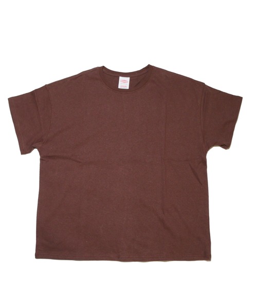 NATAL DESIGN(ネイタルデザイン)の「CREW NECK HEMP TEE HEAVY 4(Tシャツ/カットソー・メンズ・ホワイト/ブラック/ブラウン/オリーブ/モスグリーン/セージグリーン/ナチュラル/ライラック/サーモンピンク・MEDIUM/LARGE/X-LARGE/XX-LARGE)」の4枚目の写真