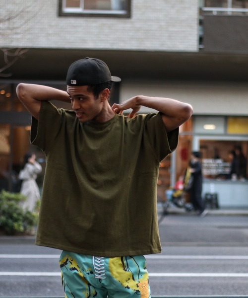 NATAL DESIGN(ネイタルデザイン)の「CREW NECK HEMP TEE HEAVY 4(Tシャツ/カットソー・メンズ・ホワイト/ブラック/ブラウン/オリーブ/モスグリーン/セージグリーン/ナチュラル/ライラック/サーモンピンク・MEDIUM/LARGE/X-LARGE/XX-LARGE)」の6枚目の写真