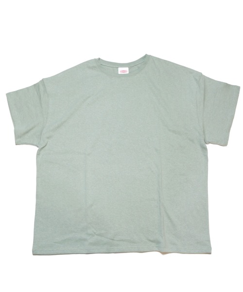NATAL DESIGN(ネイタルデザイン)の「CREW NECK HEMP TEE HEAVY 4(Tシャツ/カットソー・メンズ・ホワイト/ブラック/ブラウン/オリーブ/モスグリーン/セージグリーン/ナチュラル/ライラック/サーモンピンク・MEDIUM/LARGE/X-LARGE/XX-LARGE)」の7枚目の写真