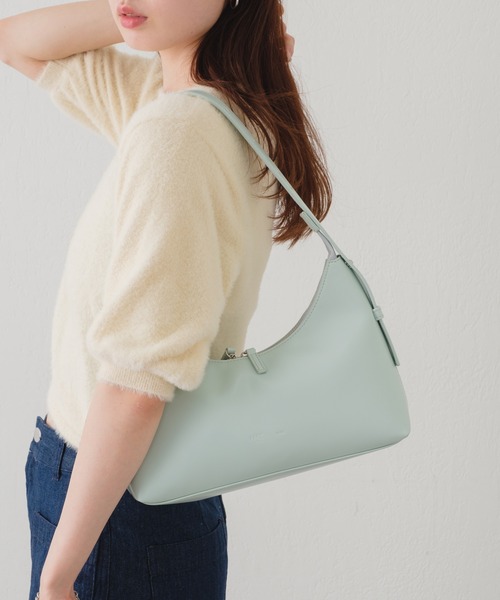 Kastane(カスタネ)の「ハーフムーンBAG(ハンドバッグ・レディース・ブラック/ピンク/アイボリー/ミント・FREE)」の21枚目の写真