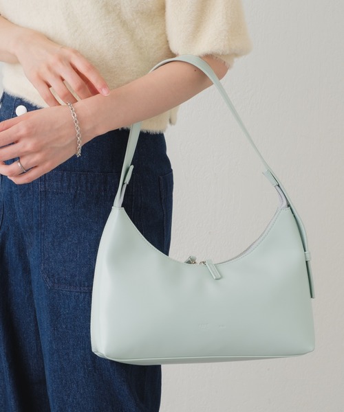 Kastane(カスタネ)の「ハーフムーンBAG(ハンドバッグ・レディース・ブラック/ピンク/アイボリー/ミント・FREE)」の18枚目の写真