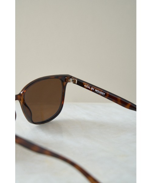 AZUL by moussy(アズールバイマウジー)の「BASIC WELLINGTON EYEWEAR/ベーシックウェリントンアイウェア(サングラス・レディース・ブラック/ブラウン・FREE)」の16枚目の写真