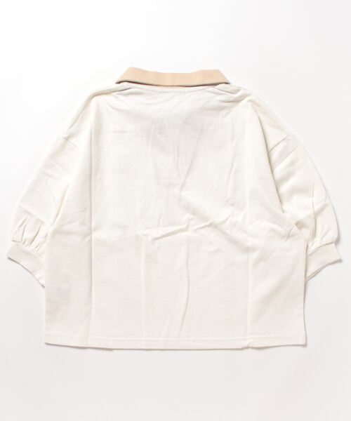 one way(ワンウェイ)の「ポロ襟トップス(Tシャツ/カットソー・レディース・グレー/ホワイト/レッド/ブラック・FREE)」の5枚目の写真