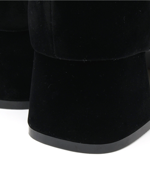 MOUSSY（マウジー）の「SQUARE TOE SANDAL（サンダル・レディース・ブラウン/ブラック・LARGE/SMALL/MEDIUM）」の10枚目の写真