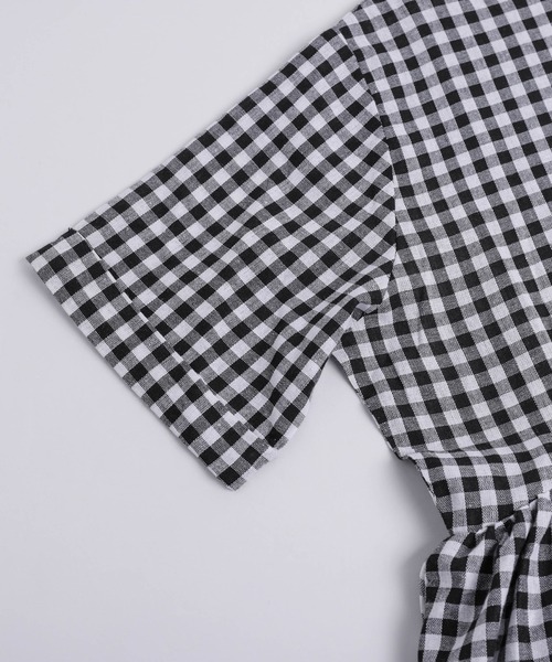 La-gemme(ラジェム)の「ギャザーシャツワンピース(ワンピース・レディース・ブルー系その他/ホワイト/ブラック系その他2/ブラック/ブラック系その他・フリー)」の20枚目の写真