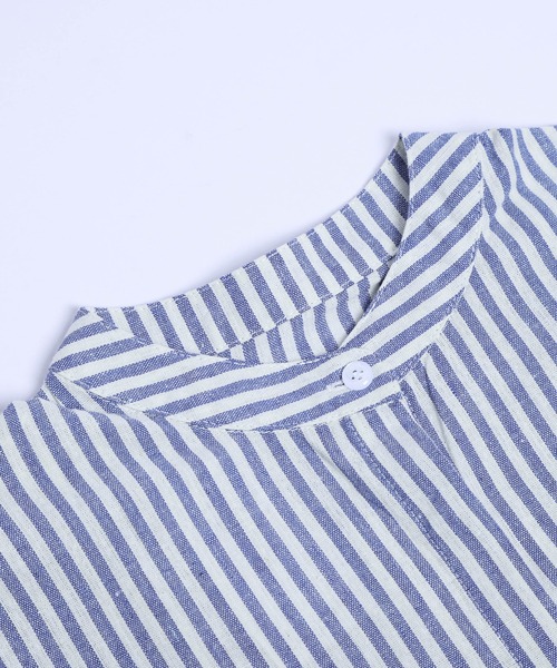 La-gemme(ラジェム)の「ギャザーシャツワンピース(ワンピース・レディース・ブルー系その他/ホワイト/ブラック系その他2/ブラック/ブラック系その他・フリー)」の6枚目の写真