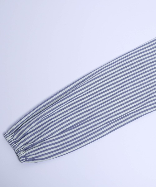 La-gemme(ラジェム)の「ギャザーシャツワンピース(ワンピース・レディース・ブルー系その他/ホワイト/ブラック系その他2/ブラック/ブラック系その他・フリー)」の9枚目の写真