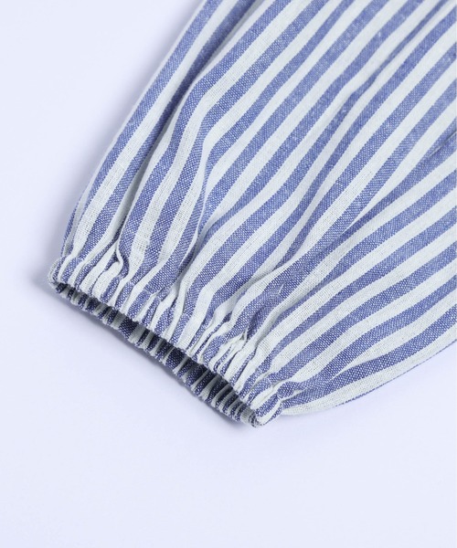 La-gemme(ラジェム)の「ギャザーシャツワンピース(ワンピース・レディース・ブルー系その他/ホワイト/ブラック系その他2/ブラック/ブラック系その他・フリー)」の10枚目の写真