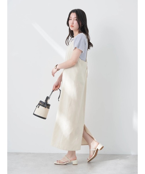 earth music&ecology（アースミュージックアンドエコロジー）の「半袖リブプルオーバー（Tシャツ/カットソー・レディース・ブルー系その他/ブラック/オフホワイト/オレンジ系その他・S/M）」の12枚目の写真