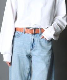 SOMETHING クラウド クラフト レザーベルト