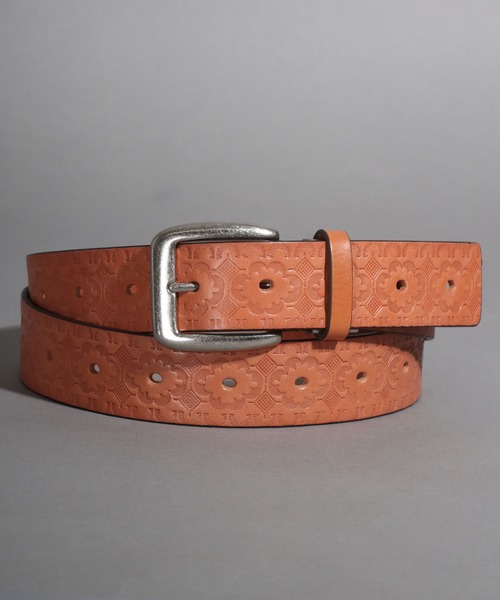 SOMETHING（サムシング）の「SOMETHING クラウド クラフト レザーベルト（ベルト・レディース・ブラック/ダークブラウン/ネイビー/キャメル・FREE）」の16枚目の写真