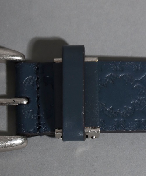 SOMETHING（サムシング）の「SOMETHING クラウド クラフト レザーベルト（ベルト・レディース・ブラック/ダークブラウン/ネイビー/キャメル・FREE）」の14枚目の写真