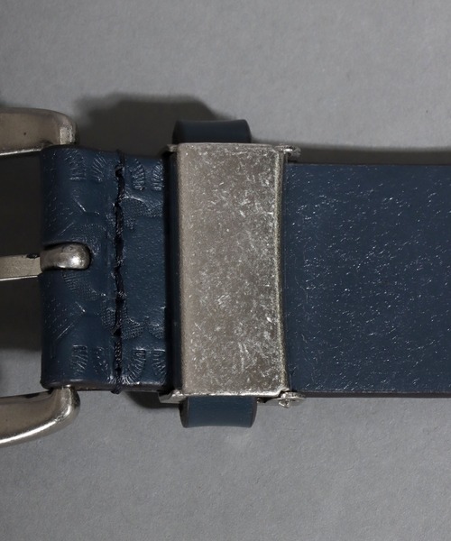 SOMETHING（サムシング）の「SOMETHING クラウド クラフト レザーベルト（ベルト・レディース・ブラック/ダークブラウン/ネイビー/キャメル・FREE）」の13枚目の写真