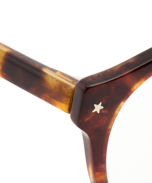 rehacer（レアセル）の「Metal Bridge Star Glasses  （メガネ・メンズ・ブラック/ブラウン・FREE）」の8枚目の写真