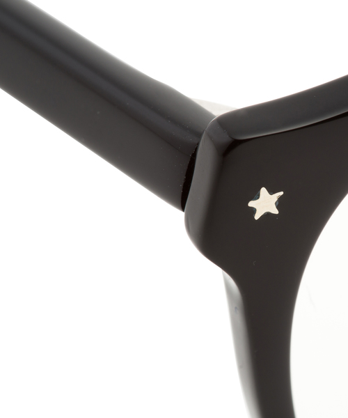 rehacer（レアセル）の「Metal Bridge Star Glasses  （メガネ・メンズ・ブラック/ブラウン・FREE）」の4枚目の写真