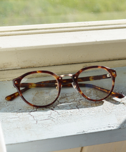 rehacer（レアセル）の「Metal Bridge Star Glasses  （メガネ・メンズ・ブラック/ブラウン・FREE）」の15枚目の写真