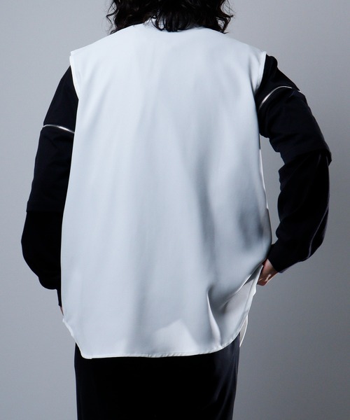 REGIEVO 袖ファスナー2WAYTシャツ 半袖(Tシャツ/カットソー)|REGIEVO(レジエボ) REGIEVO 袖ファスナー2WAYTシャツ 半袖(Tシャツ/カットソー)|REGIEVO(レジエボ)