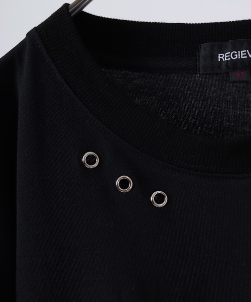REGIEVO 袖ファスナー2WAYTシャツ 半袖(Tシャツ/カットソー)|REGIEVO(レジエボ) REGIEVO 袖ファスナー2WAYTシャツ 半袖(Tシャツ/カットソー)|REGIEVO(レジエボ)