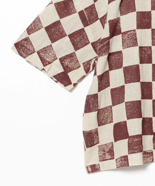 BLACK CRANE（ブラッククレーン）の「BLACK CRANE / チェッカープリント トップ（シャツ/ブラウス・レディース・その他・X-SMALL）」の4枚目の写真