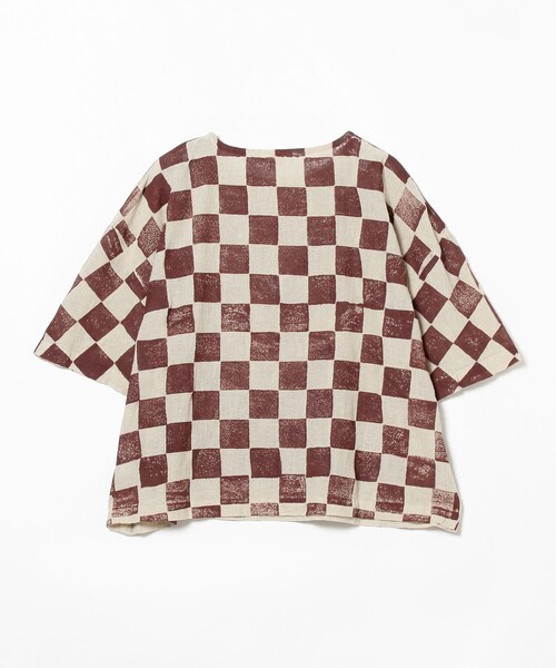 BLACK CRANE（ブラッククレーン）の「BLACK CRANE / チェッカープリント トップ（シャツ/ブラウス・レディース・その他・X-SMALL）」の5枚目の写真