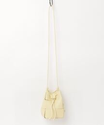 【HIKA】PUレザー 編み込みミニショルダーBAG