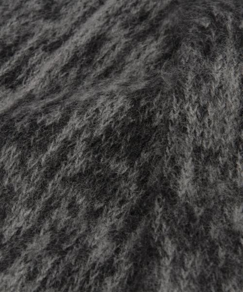 BEAMS（ビームス）の「BEAMS / ラッセル編み マフラー（マフラー・メンズ・グレー/チャコールグレー/ブラック/レッド/ワイン・ONE SIZE）」の16枚目の写真